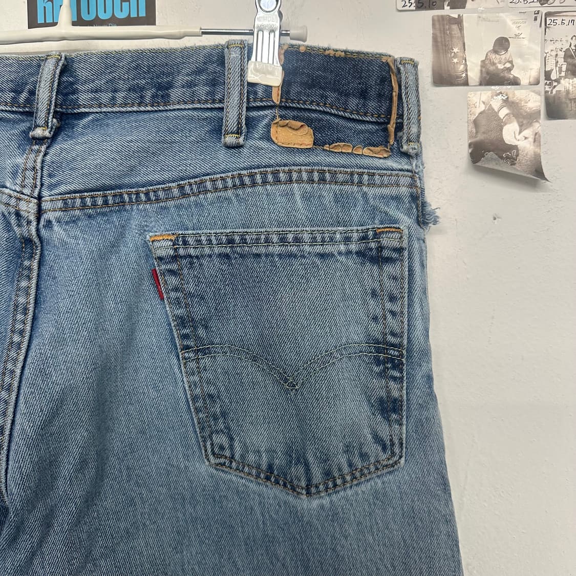 00‘s 리바이스 517 부츠컷 중연청 상품이미지7