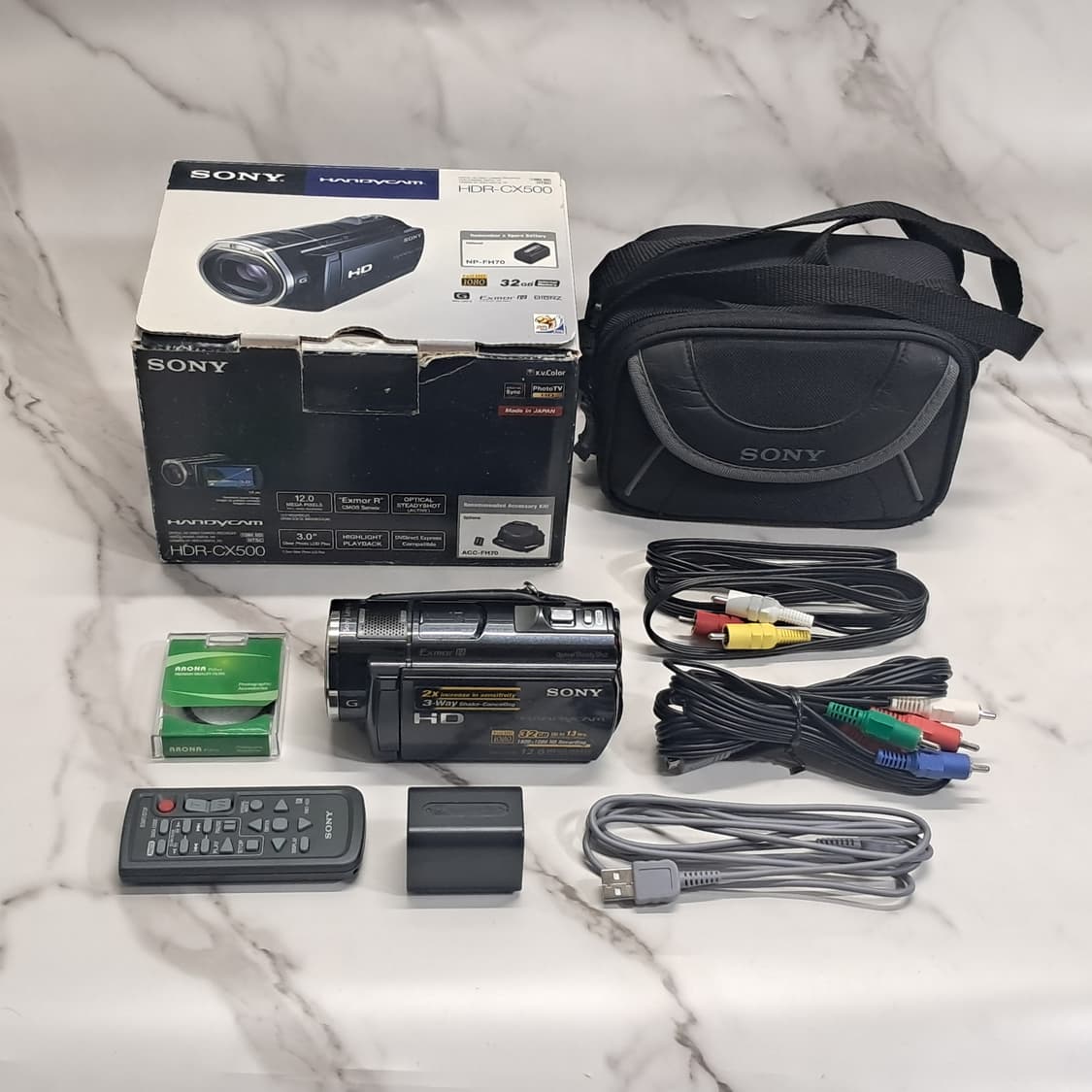 풀박스 A급) 소니 32Gb 디지털 핸디캠 HDR-CX500V 상품이미지7