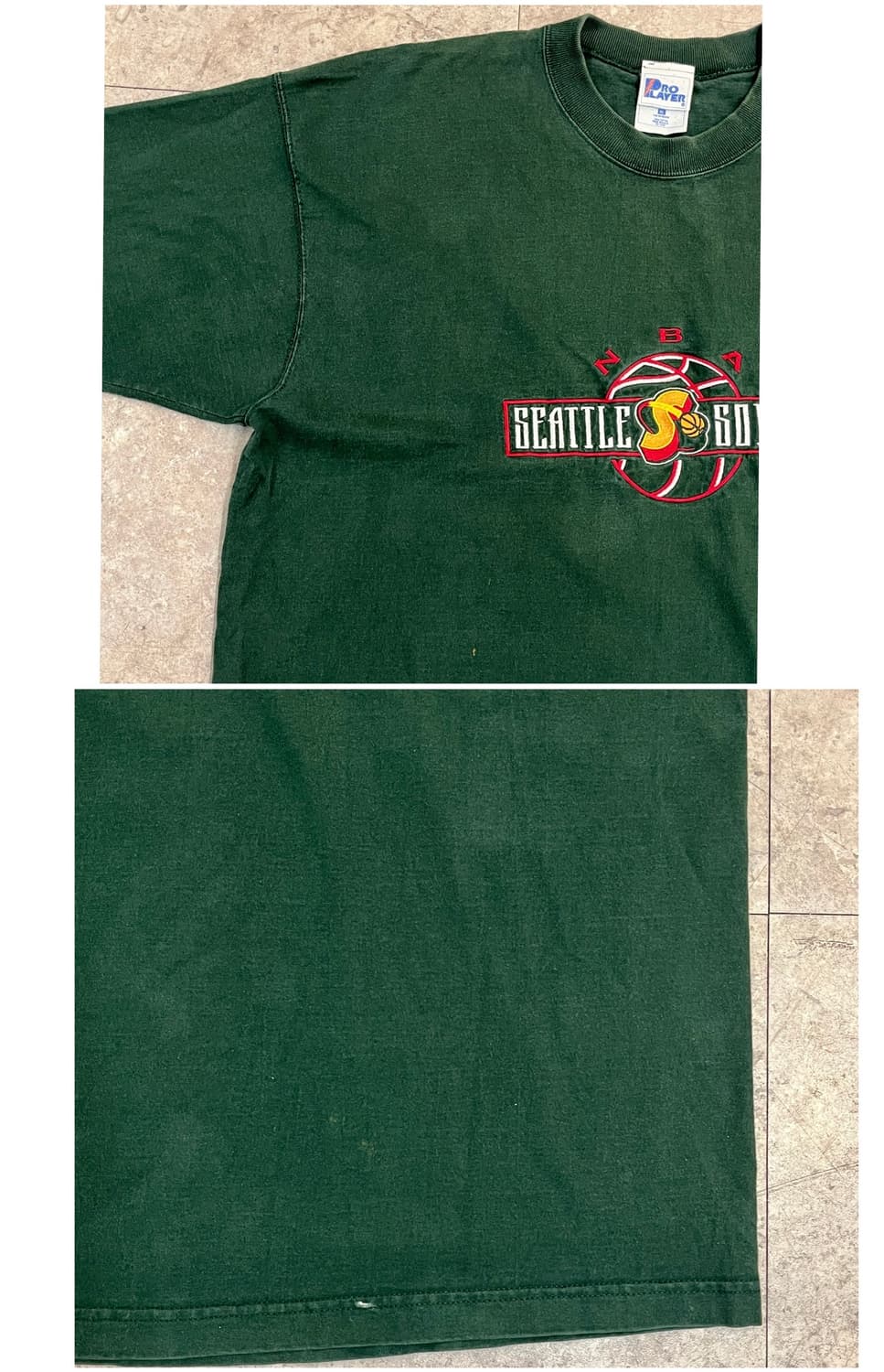 빈티지 NBA 반팔티 그린 XL #csz3770 상품이미지6