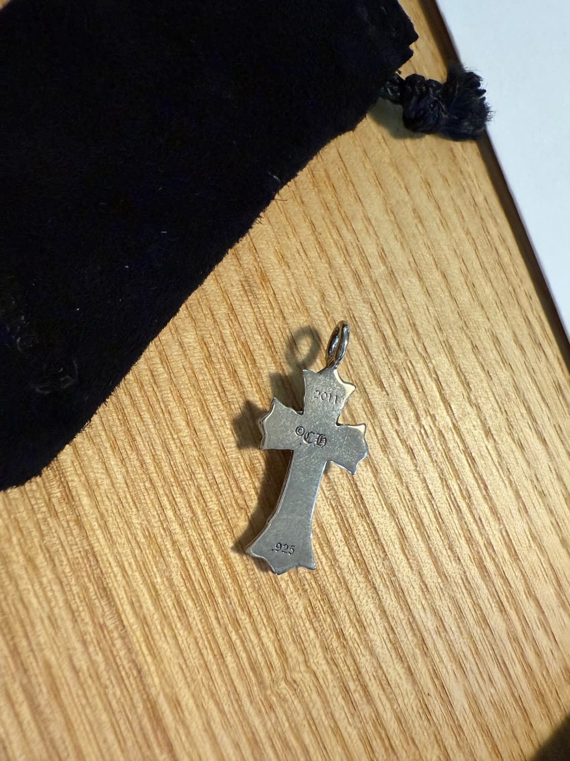 새상품 크롬하츠 더블크로스 참 상품이미지2