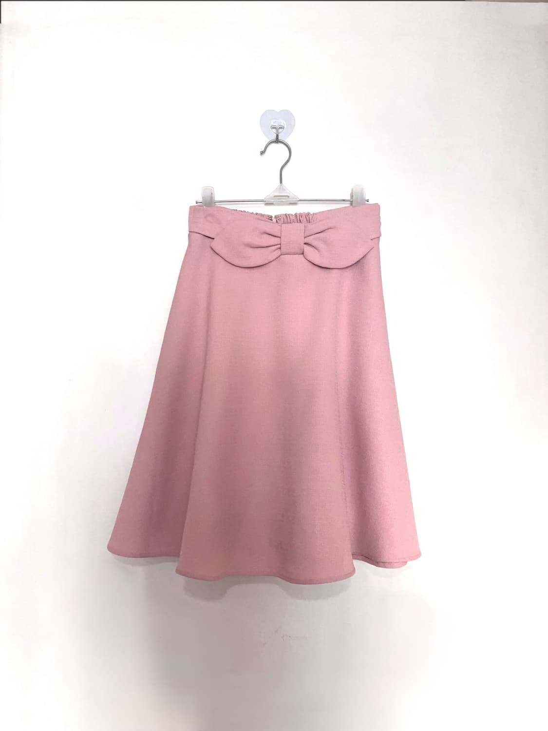 ingni 잉그니 리본 딸기우유 핑크 플레어 스커트 상품이미지6