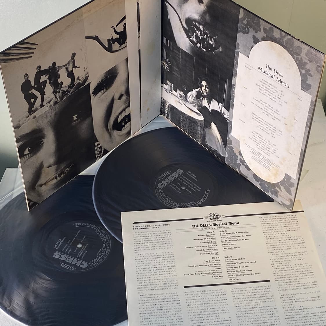 (중고LP-소울) The Dells -Musical Menu (2LP) 상품이미지3
