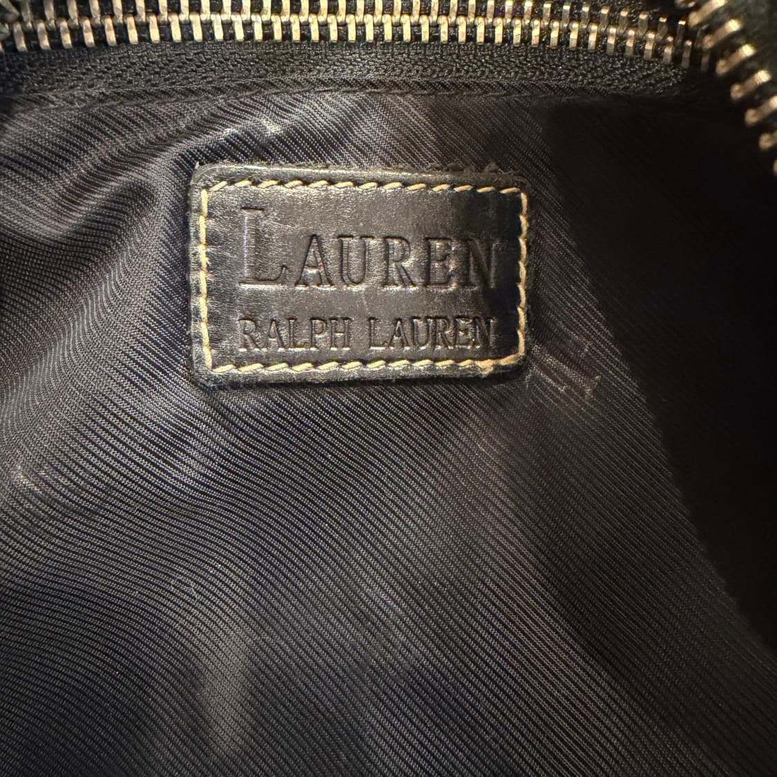 폴로 랄프로렌 타탄 체크 패턴 가죽 보스턴 토트백 상품이미지3