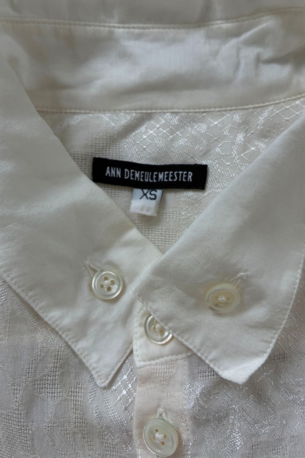 Ann Demeulemeester Lace Shirt 상품이미지6