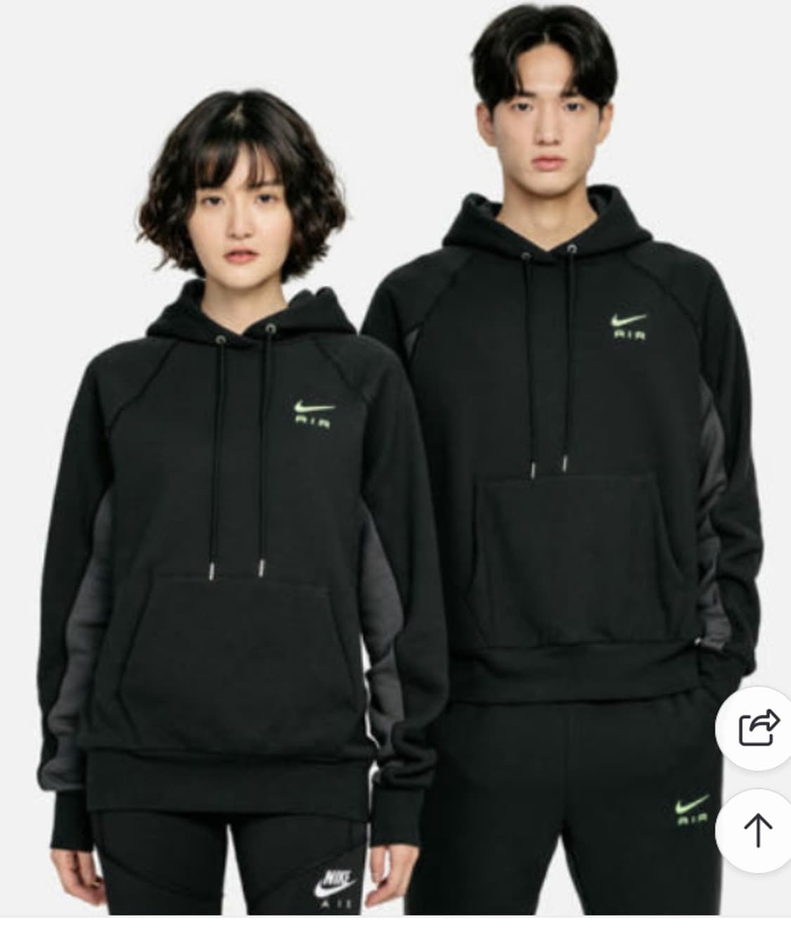 나이키 프렌치 에어 셋업 세트판매 합니다 상품이미지2