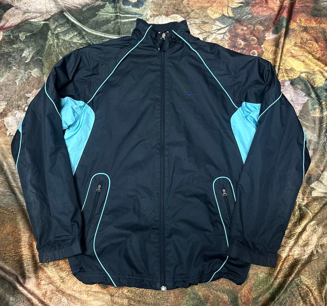 나이키 스카이블루 사이드라인 네이비바람막이 105 상품이미지1