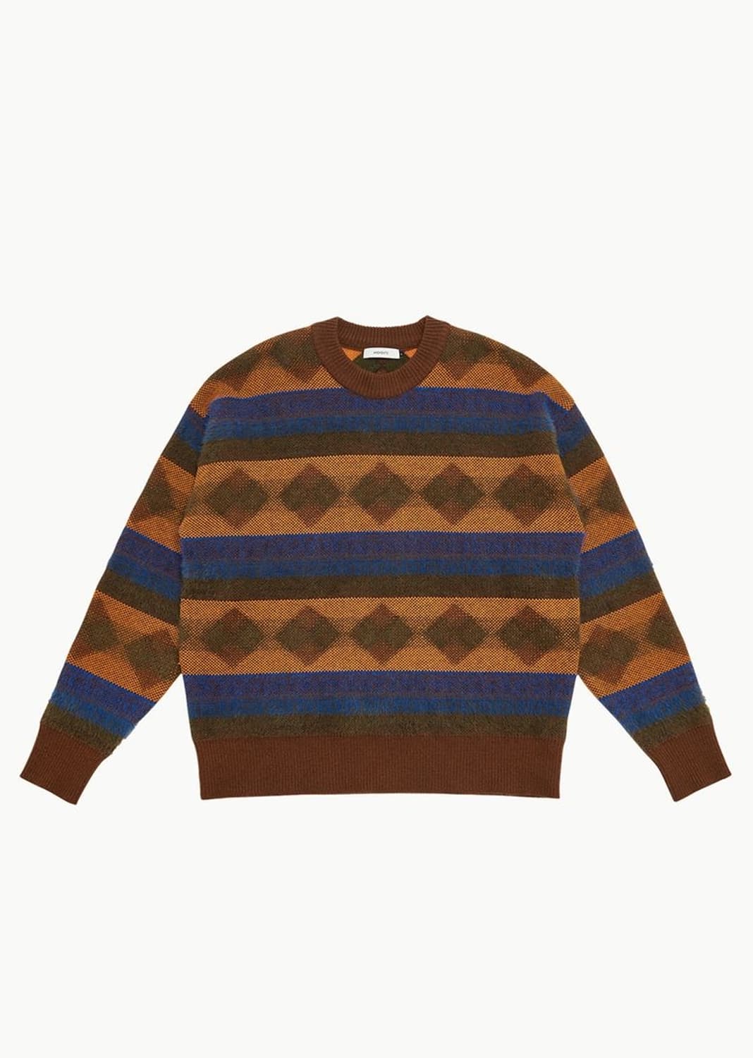 아모멘토 / 자카드 풀오버 니트 JACQUARD KNIT PULLOVER 상품이미지1