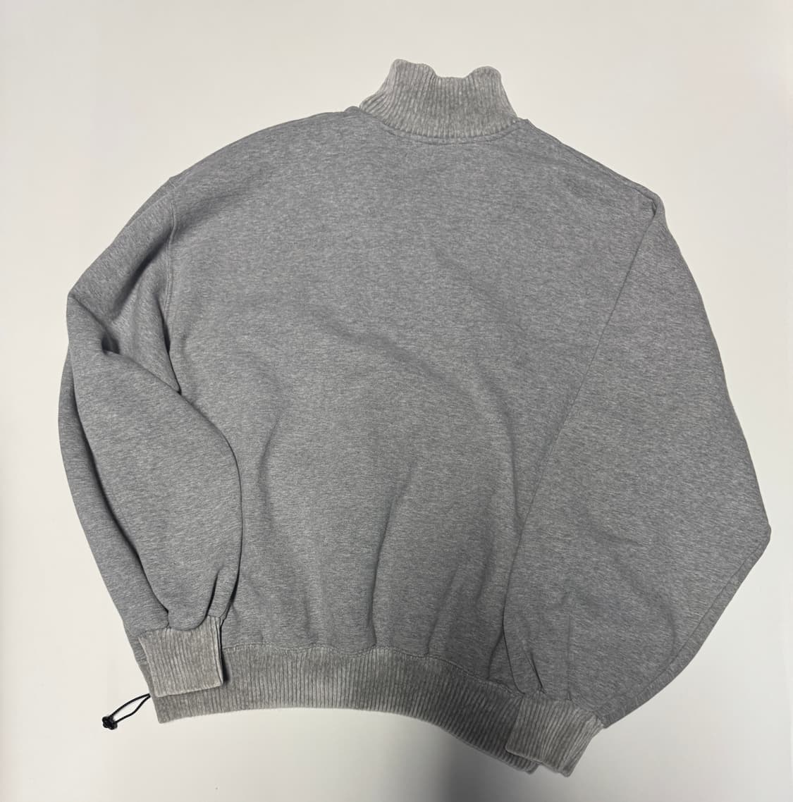 1993스튜디오 코듀로이 카라 빅 사이즈 기모 반집업 맨투맨 2XL 상품이미지2