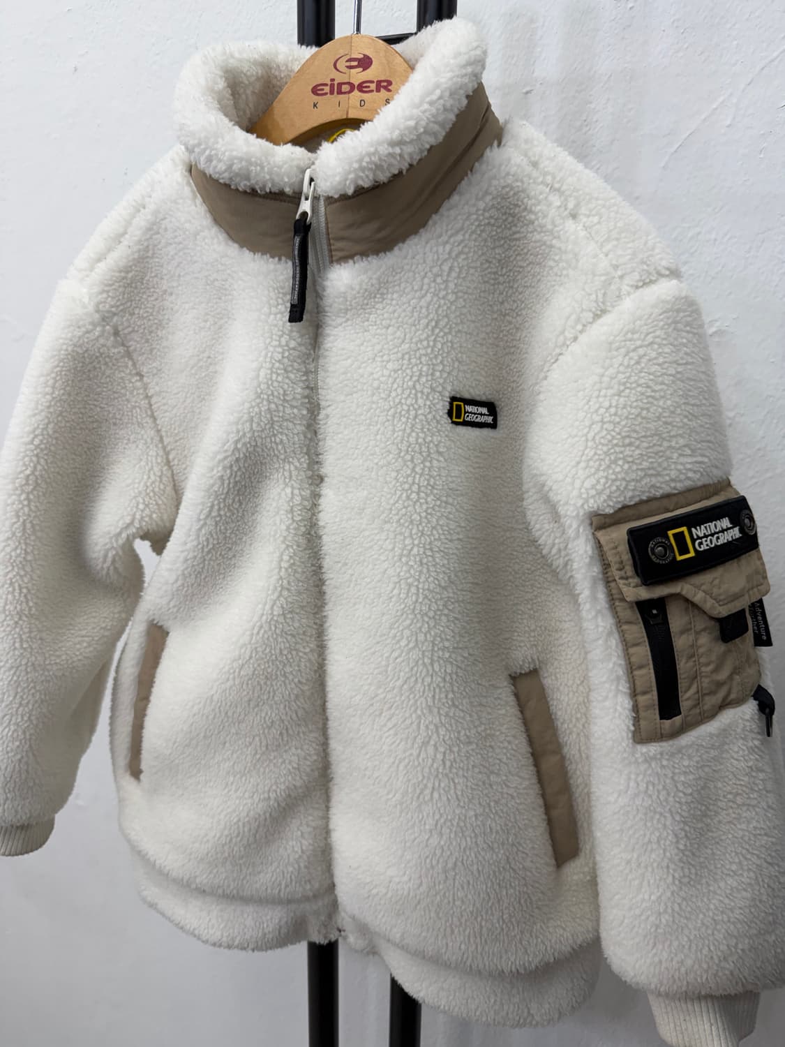 정품) 내셔널지오그래픽 키즈 플리스 자켓 120 상품이미지3