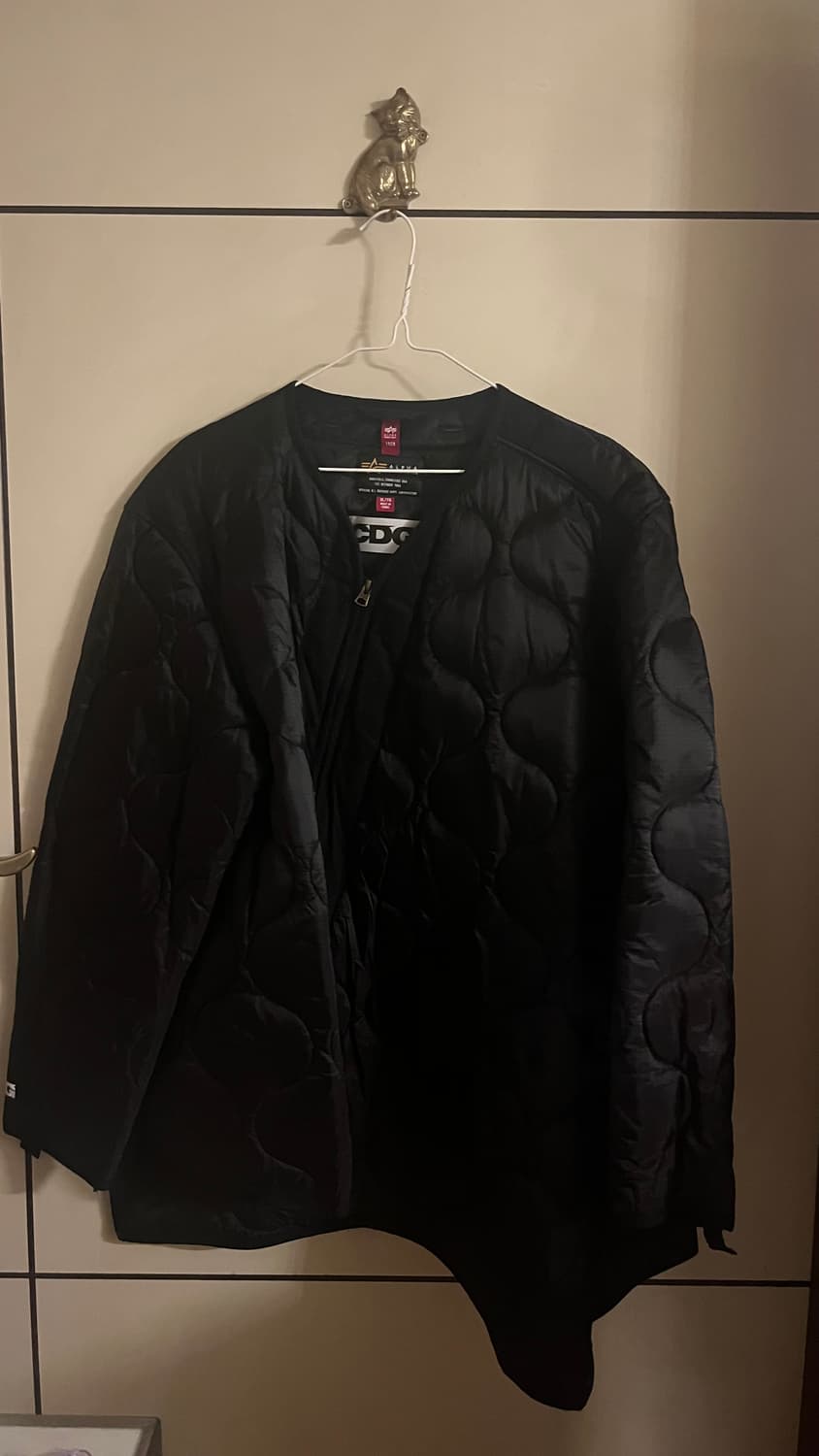 꼼데가르송 CDG x 알파인더스트리 콜라보 퀼팅자켓 상품이미지3