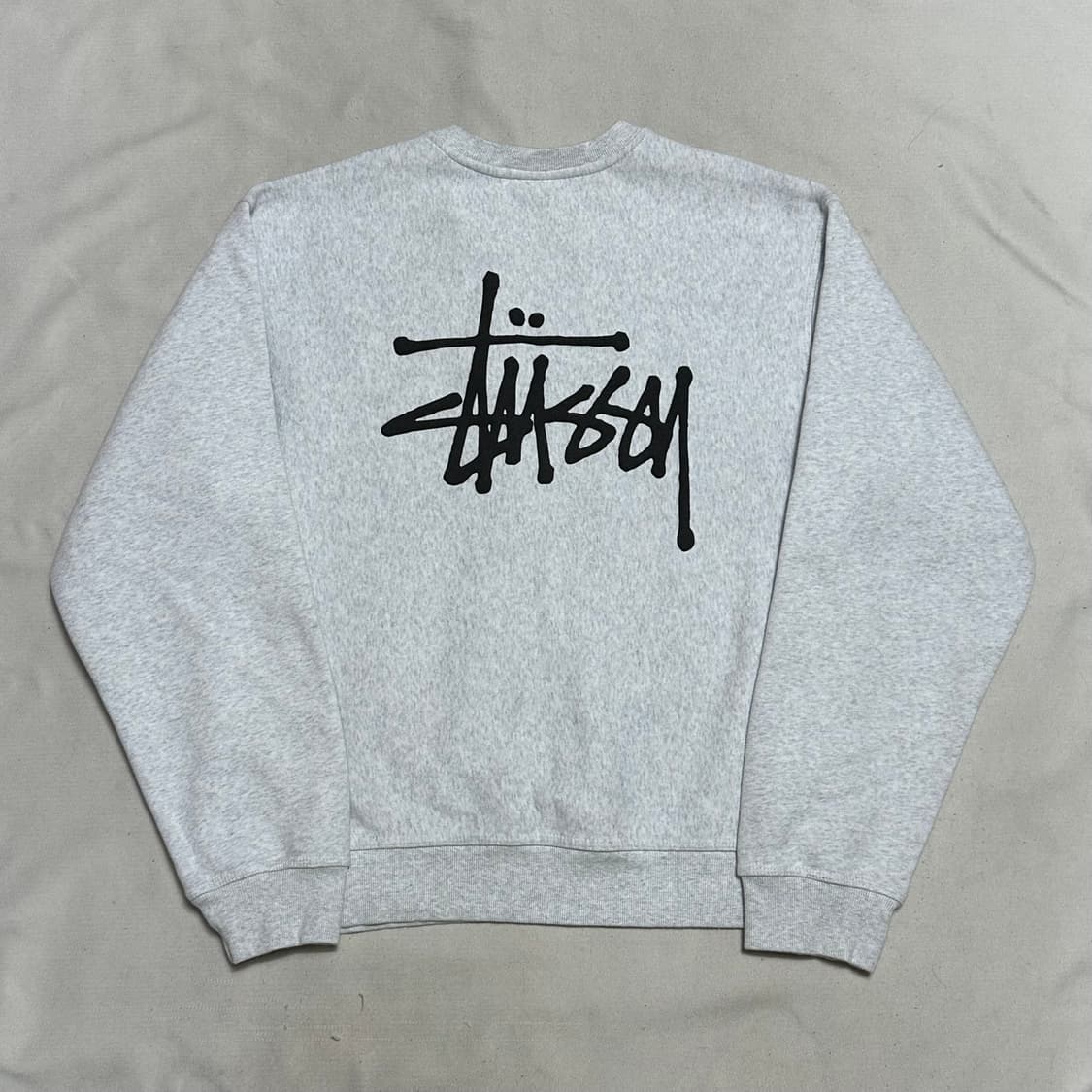 L 스투시 빅로고 기모 맨투맨 상품이미지2