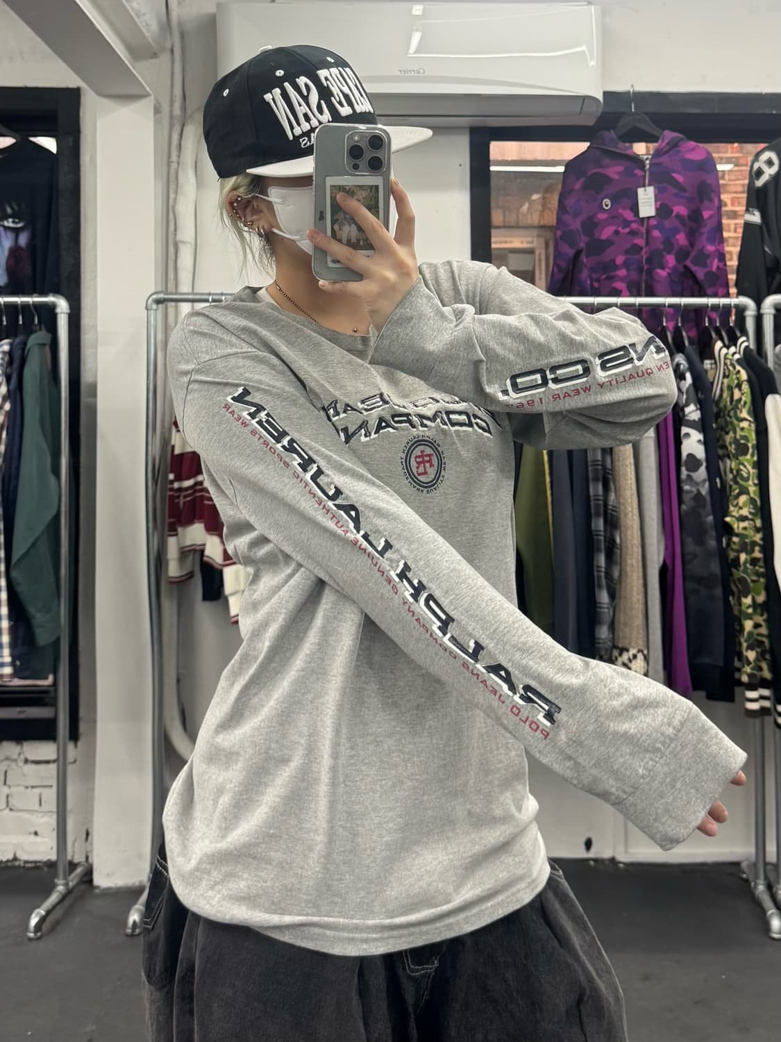 폴로 진스 빅로고 롱슬리브 상품이미지3