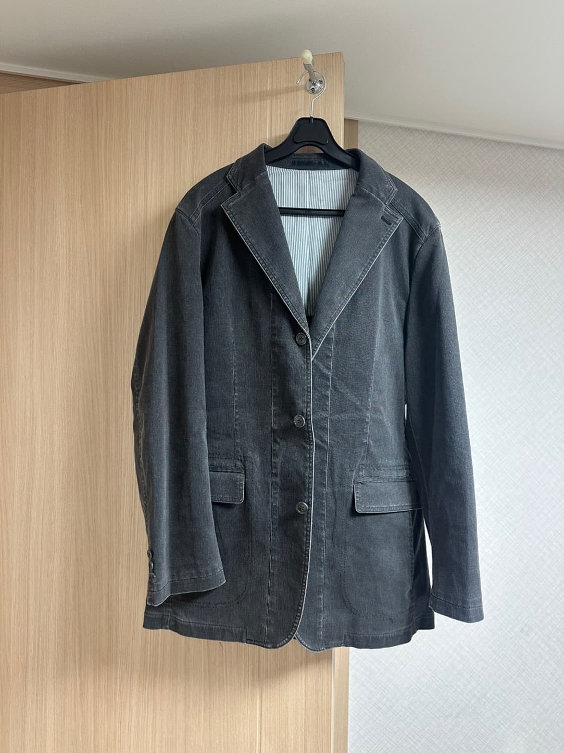 Simple life 면자켓 상품이미지1