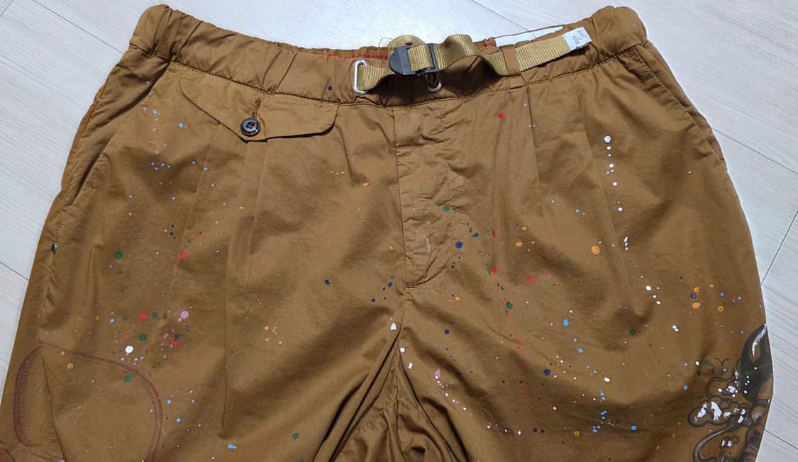 화이트샌드 페인팅프린트 펜츠 30 상품이미지9