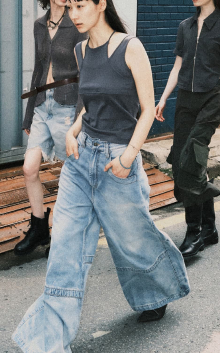 더일마 zelly back pocket 젤리 백포켓진 새상품 미사용 상품이미지1