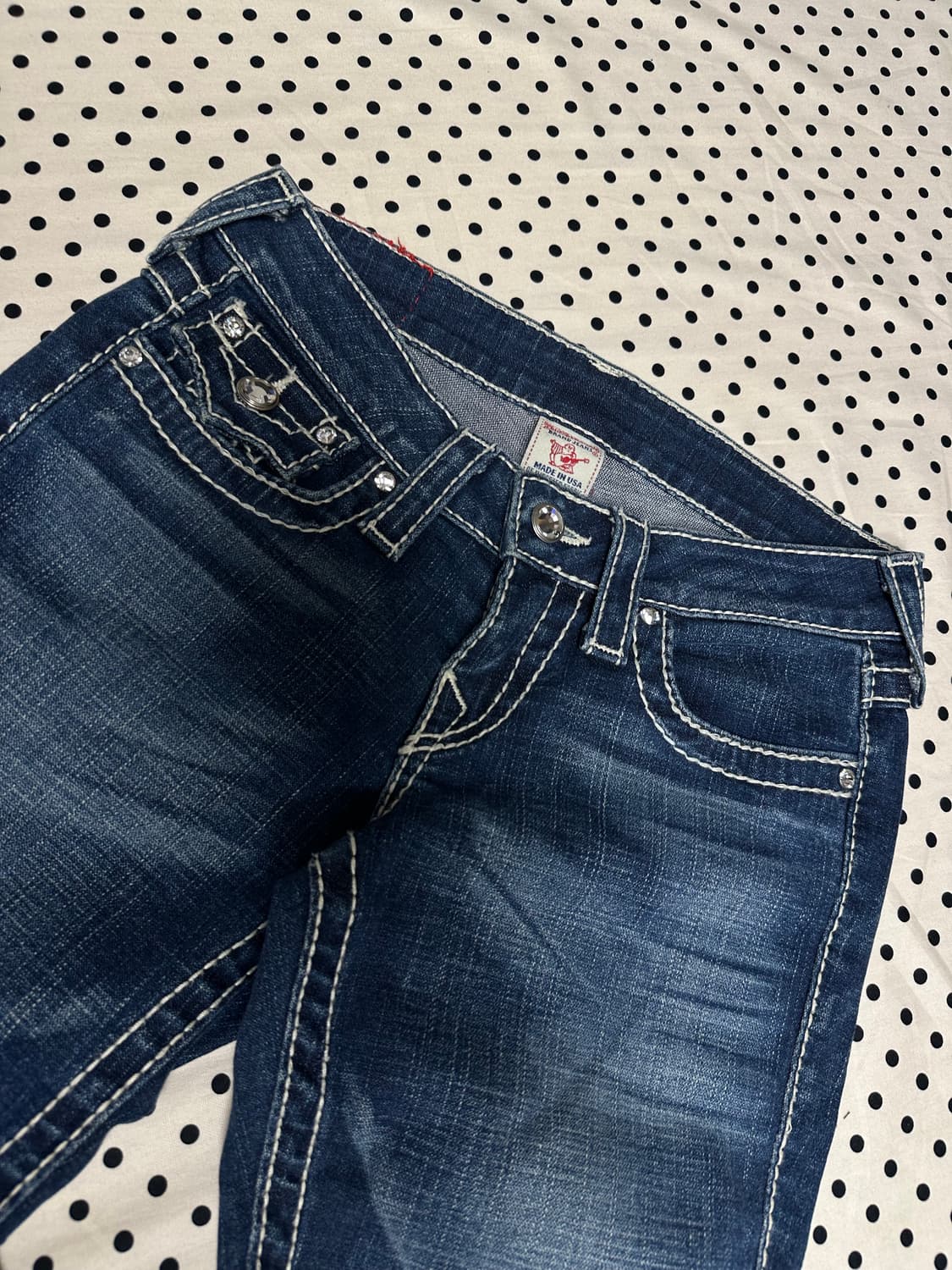 트루릴리전 로우라이즈 데님팬츠 상품이미지3