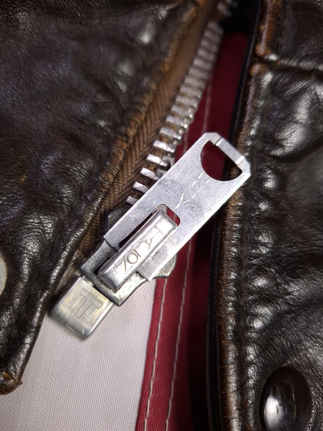 오리지날 미국제조 미해군 G-1 TAPE 리얼레더 항공자켓 상품이미지5