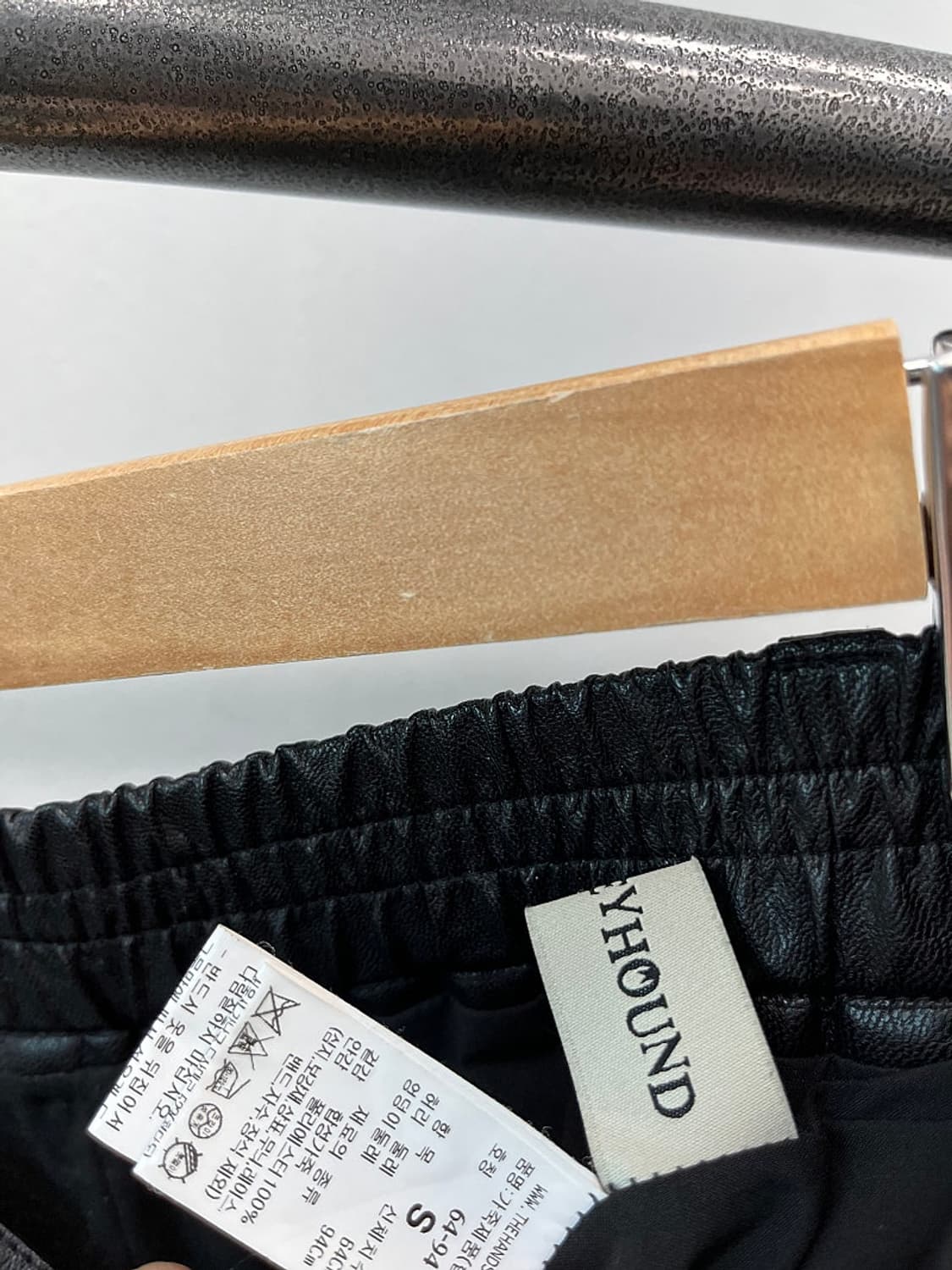 여) 톰그레이하운드 레더 팬츠  상품이미지8