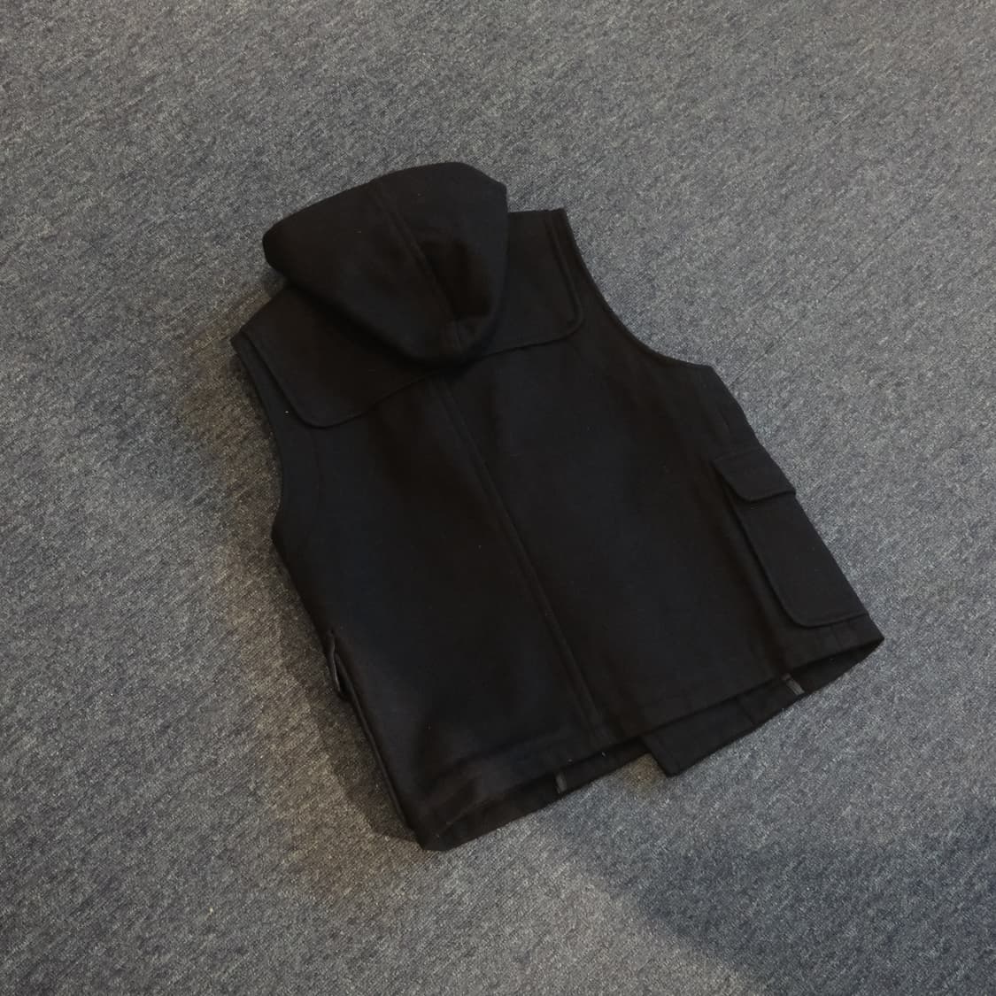 빔즈보이 울 후드 베스트 상품이미지4