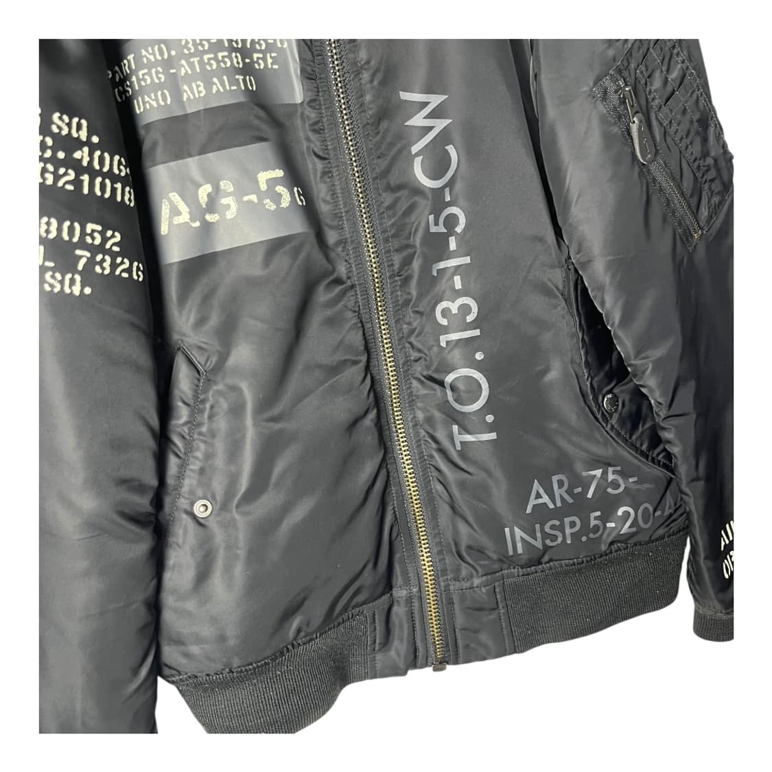 [Avirex] 아비렉스 리버시블 MA-1 항공점퍼 상품이미지4