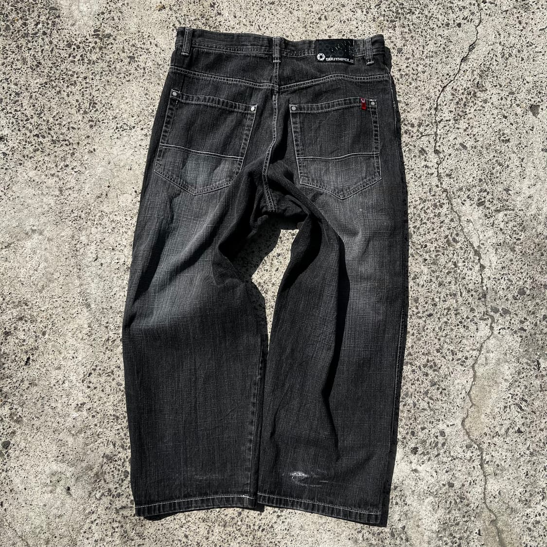 사우스폴리 올드스쿨 힙합 데님 팬츠 상품이미지5