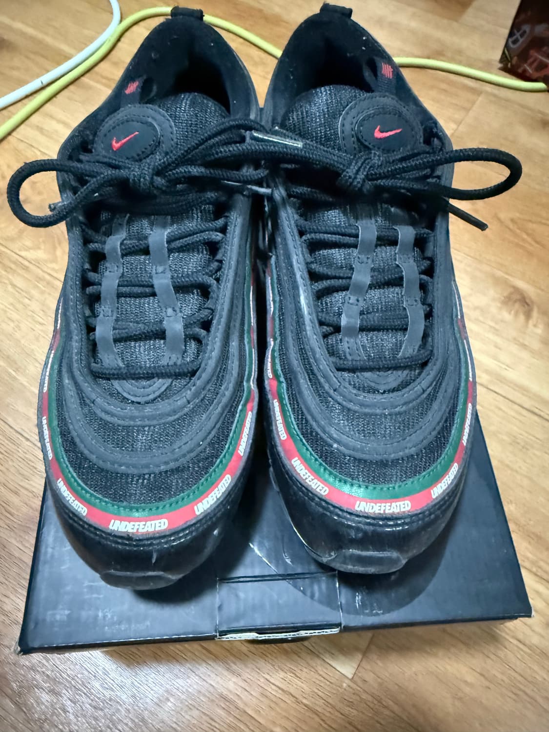 [250] 나이키 x 언디핏 에어맥스97 블랙 상품이미지2