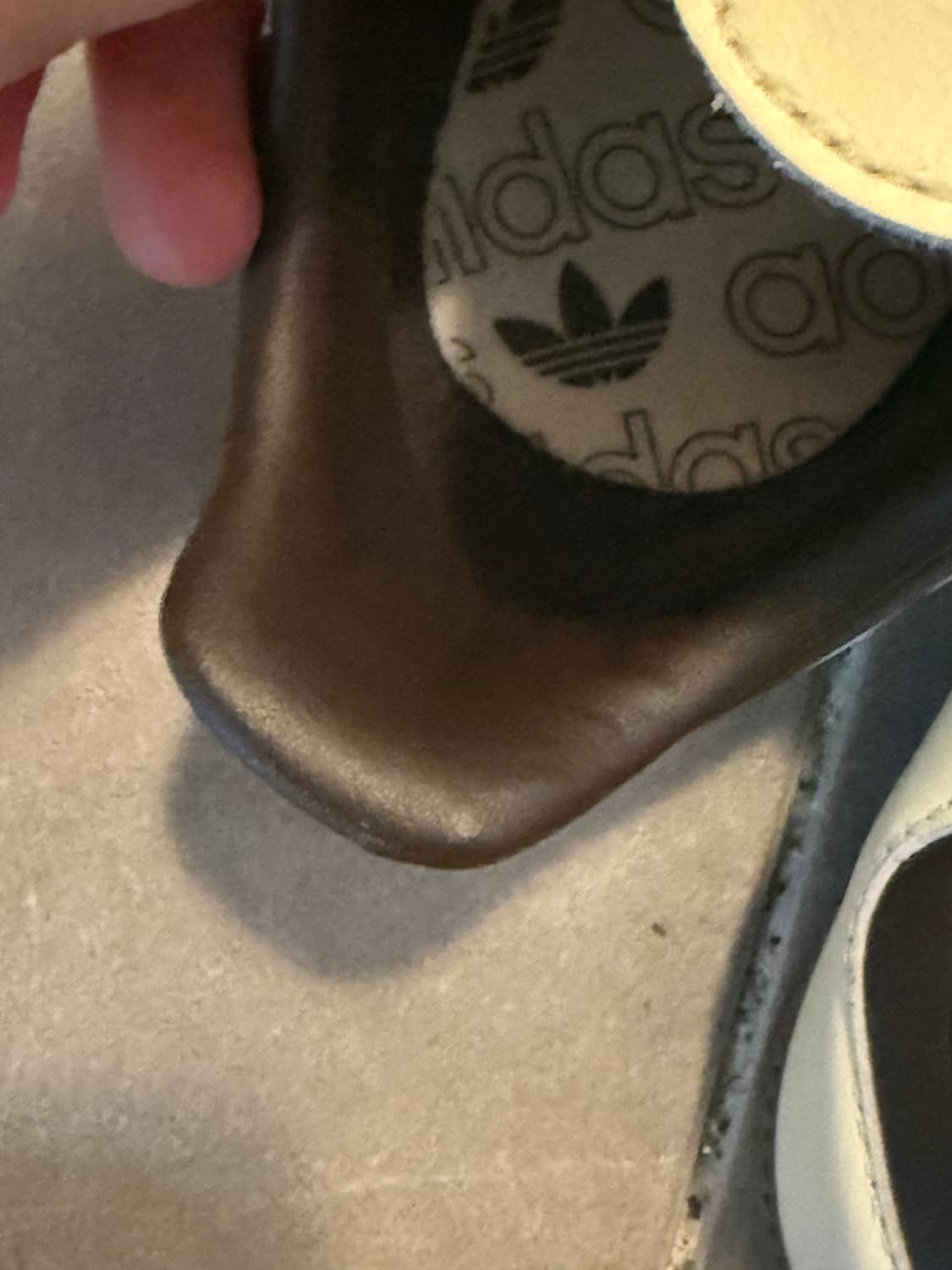 아디다스 삼바 OG 크림 화이트 다크 브라운 280 상품이미지5