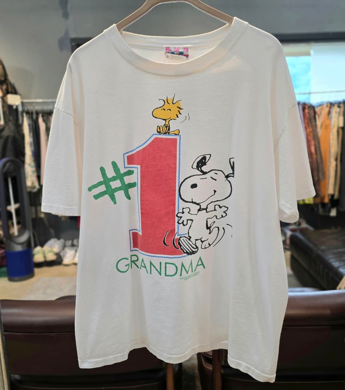 90s Peanuts USA/ 스누피 #1 Grandma 티셔츠 상품이미지1