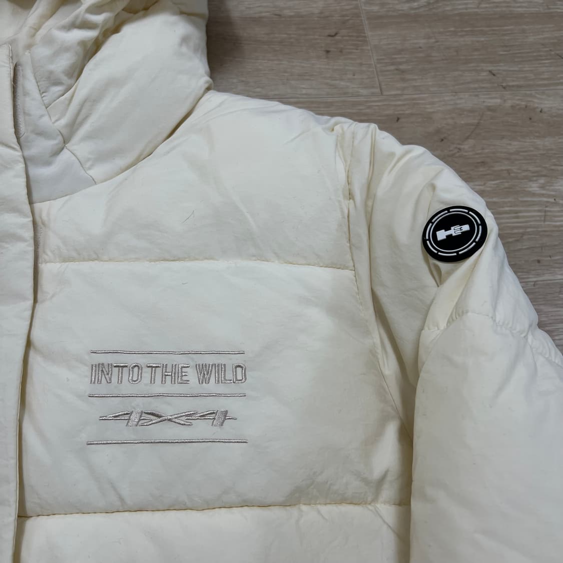 험머 퀼팅 후드 패딩 점퍼 [베이디] XL/105 상품이미지5