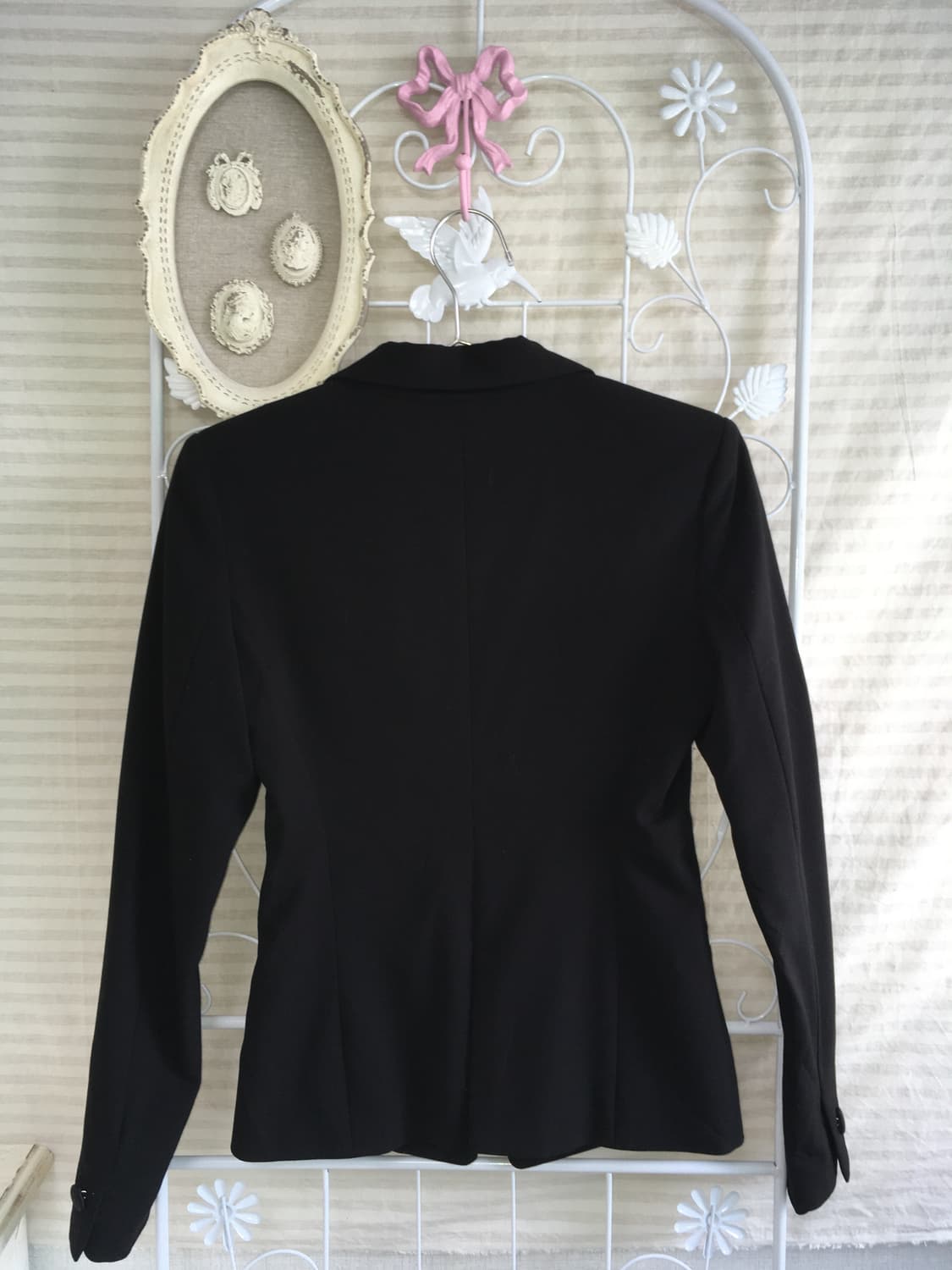 jpn vintage black basic jacket 상품이미지5
