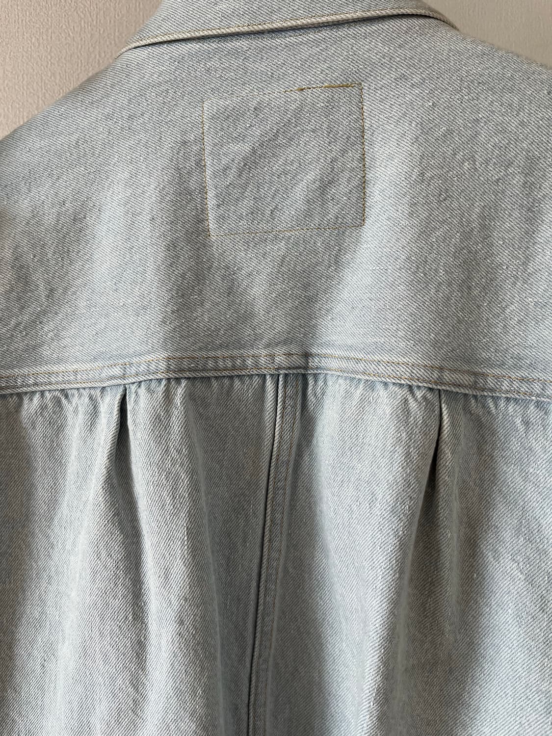 캡틴 선샤인 데님 트래커 1P 자켓 인디고 아이스 워시 상품이미지4