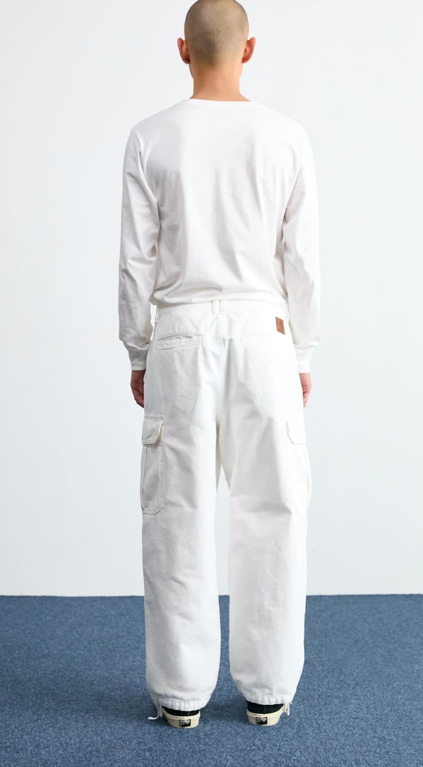 Carhartt WIP 칼하트 화이트 카고 바지 L 새상품 상품이미지2