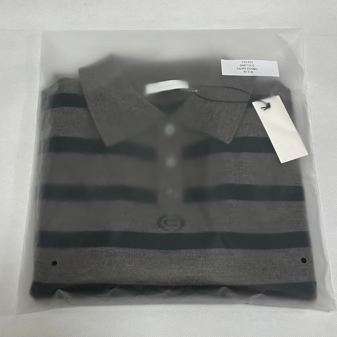 [S,M,L]커미션 25fw Dad 스트라이프 폴로 니트 상품이미지5