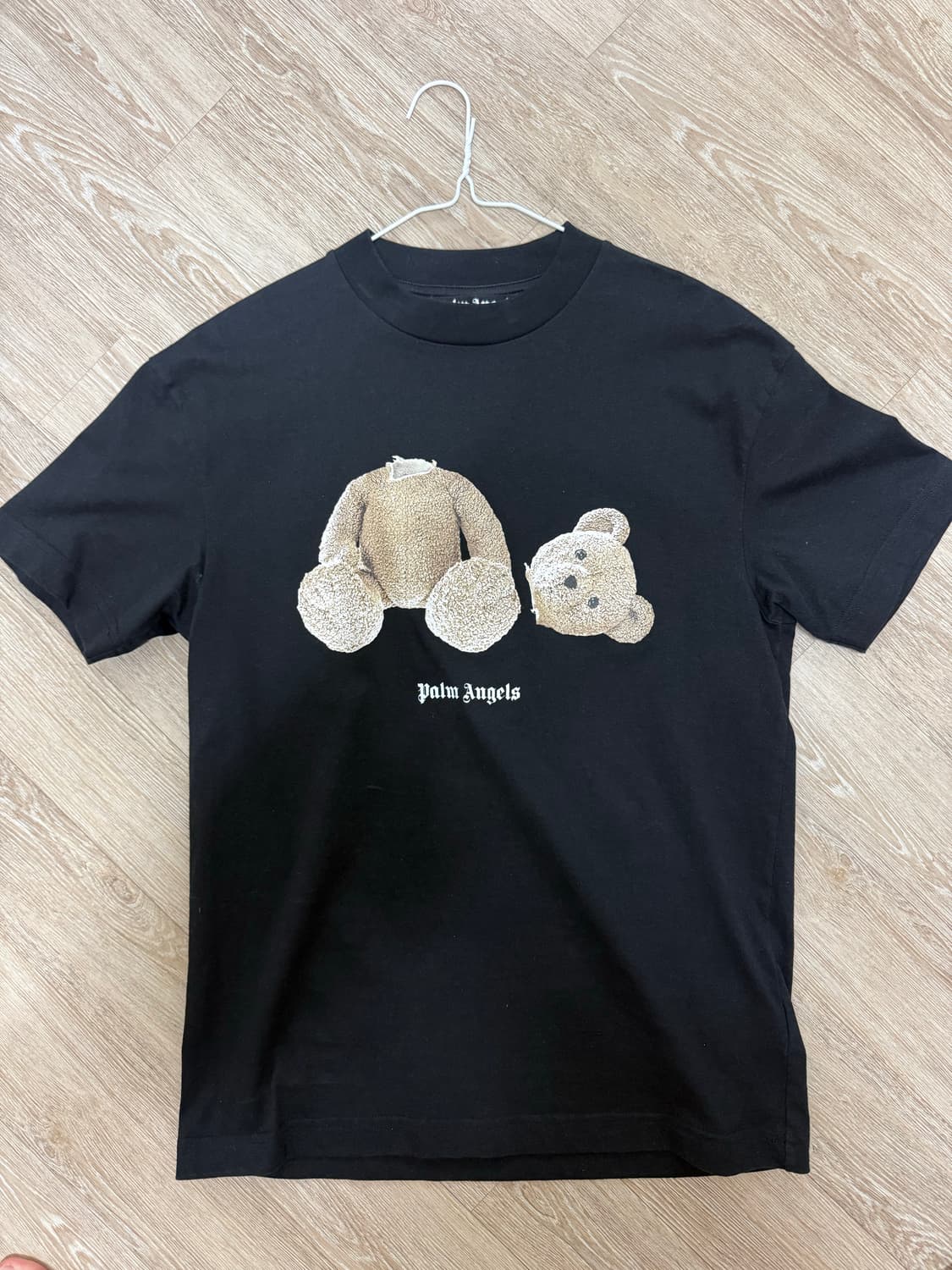 팜엔젤스 베어 클래식 티셔츠 블랙 상품이미지2