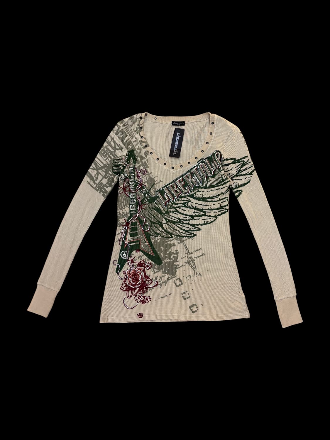 어플릭션 그래픽 써멀 롱슬리브 상품이미지1