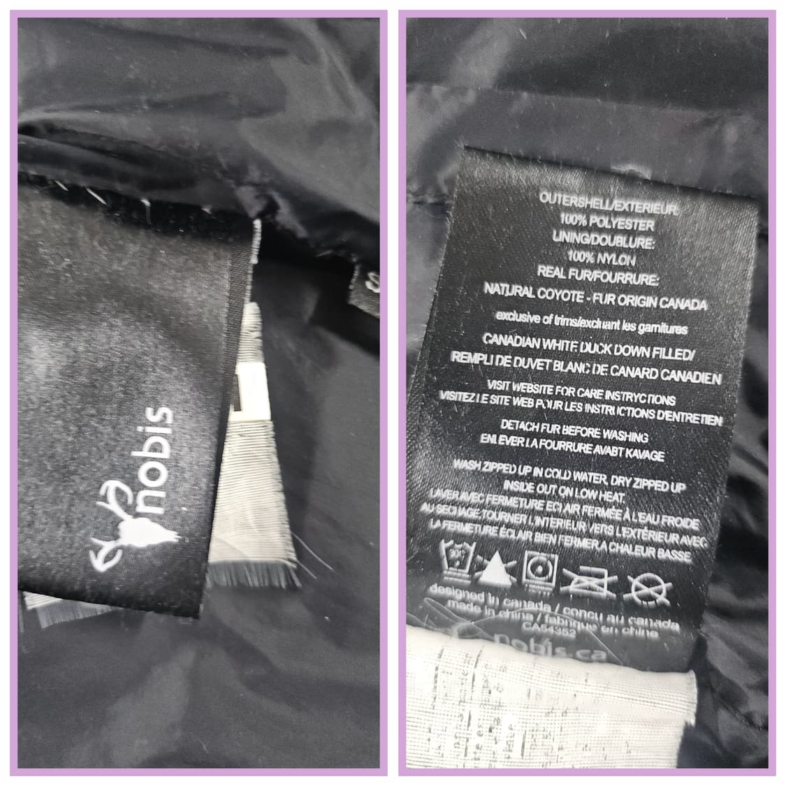 노비스 아스트리드 라이트그레이 패딩  XS 상품이미지9