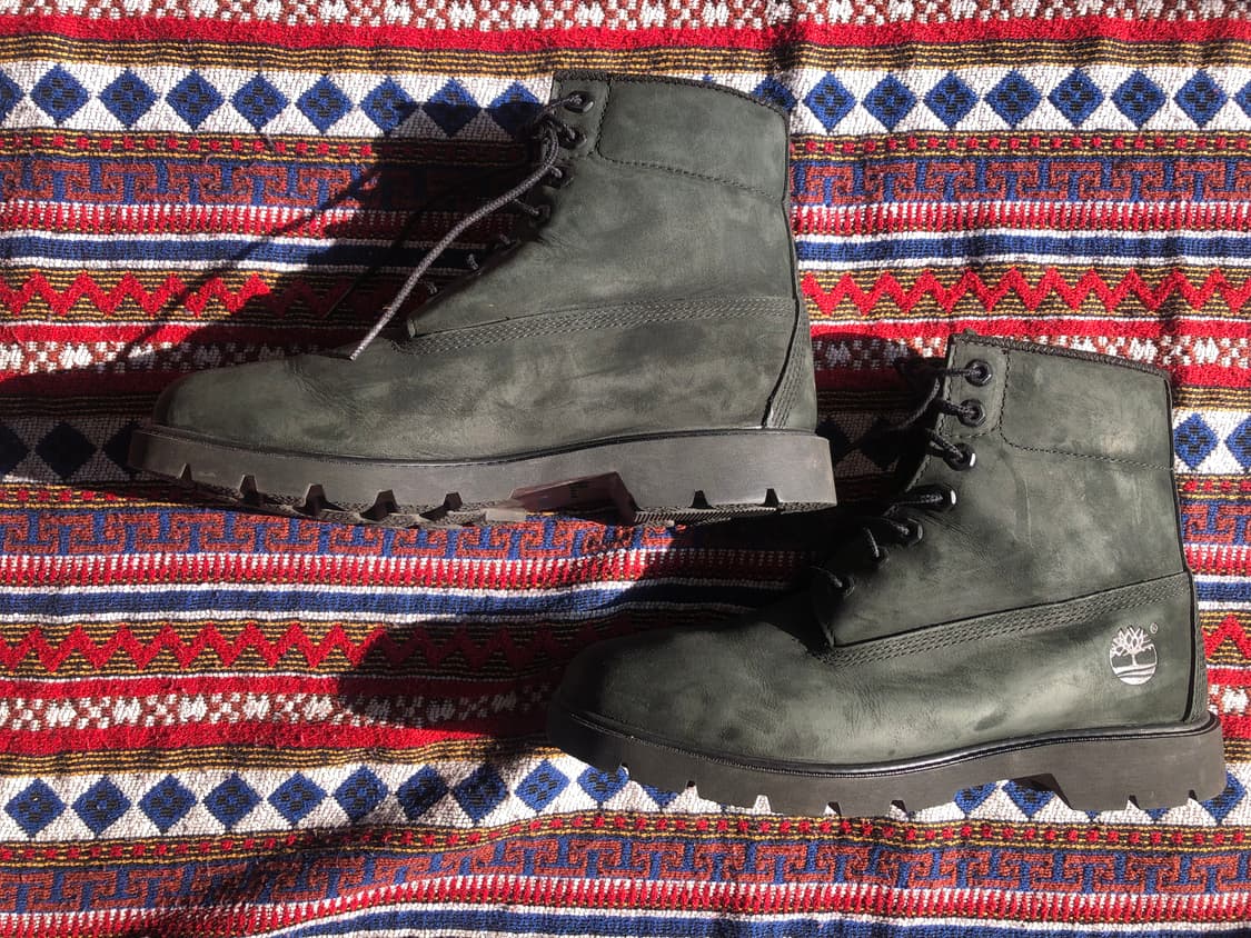 팀버랜드 6인치 블랙 부츠 270 상품이미지3