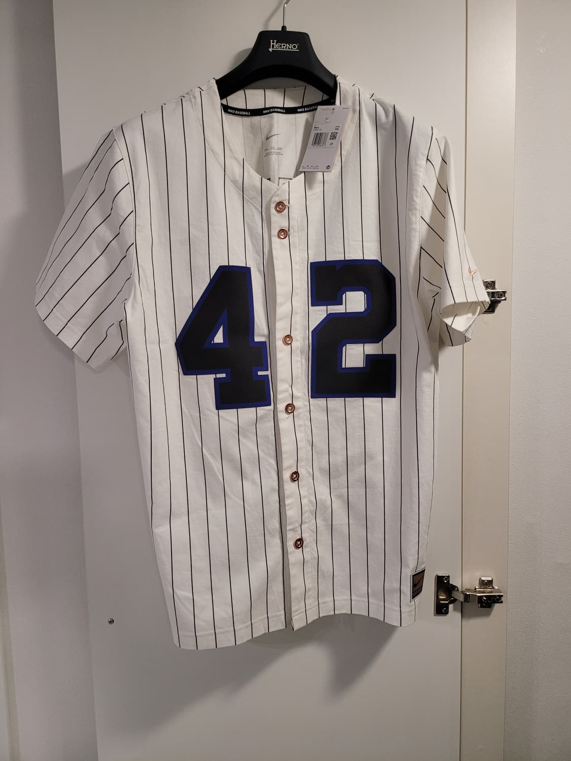 새상품) 나이키 재키 로빈슨 42 베이스볼 저지 XXL  상품이미지1