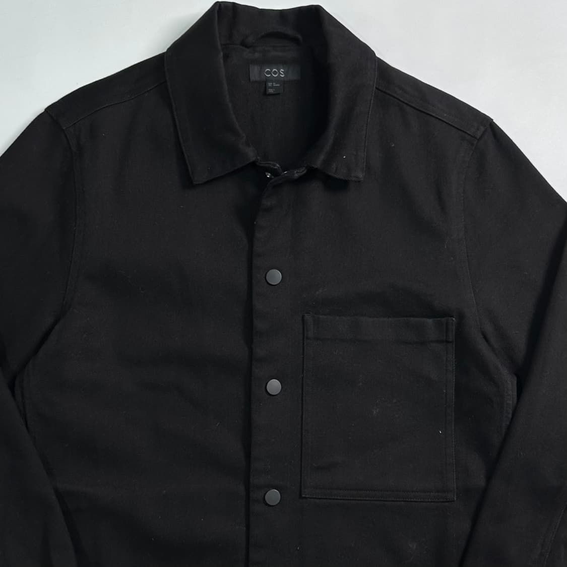 코스 블랙 코튼 자켓  상품이미지2