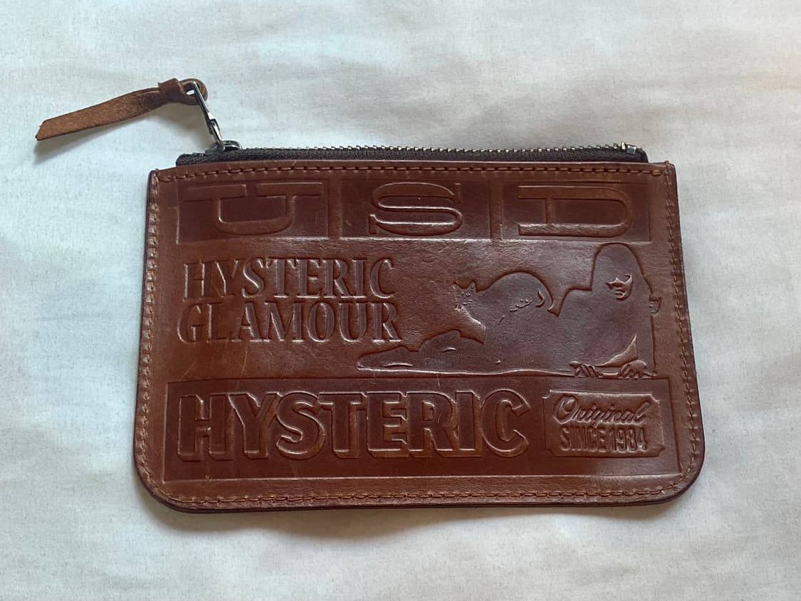 히스테릭 글래머 브라운 지갑 상품이미지1