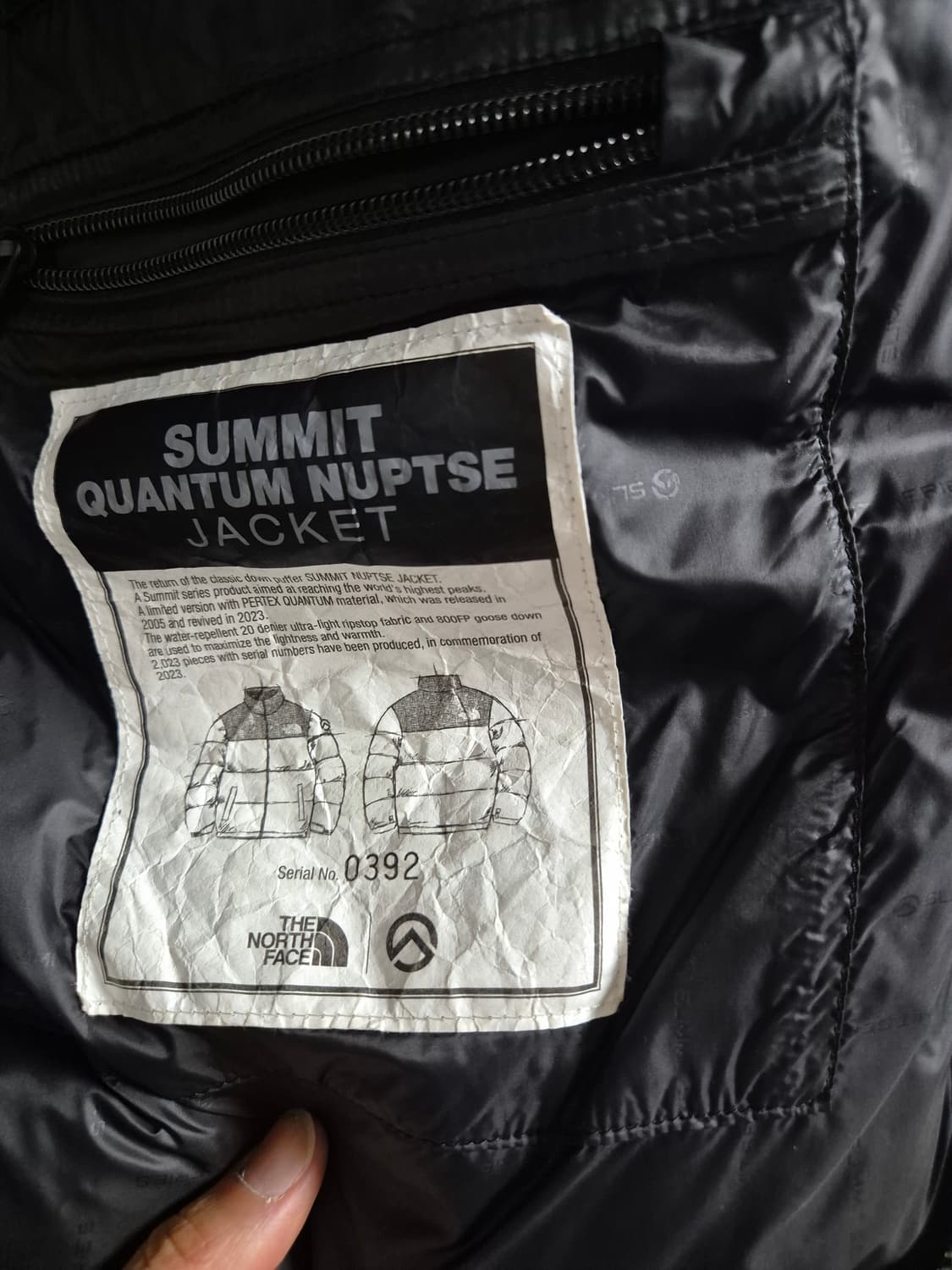 [M] 23FW 노스페이스 퀀텀 눕시 블랙 상품이미지4