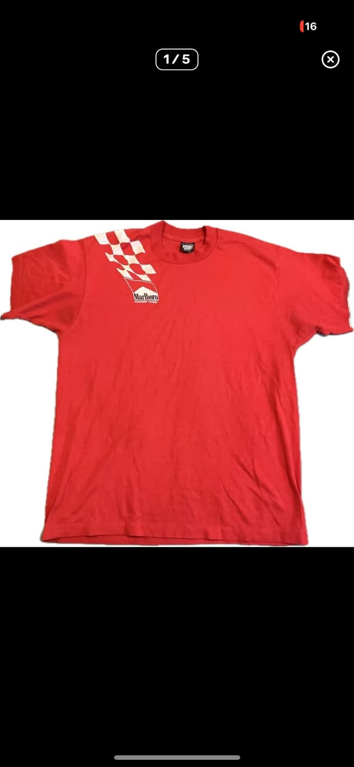 말보로 빈티지 티 90's made in USA  상품이미지1