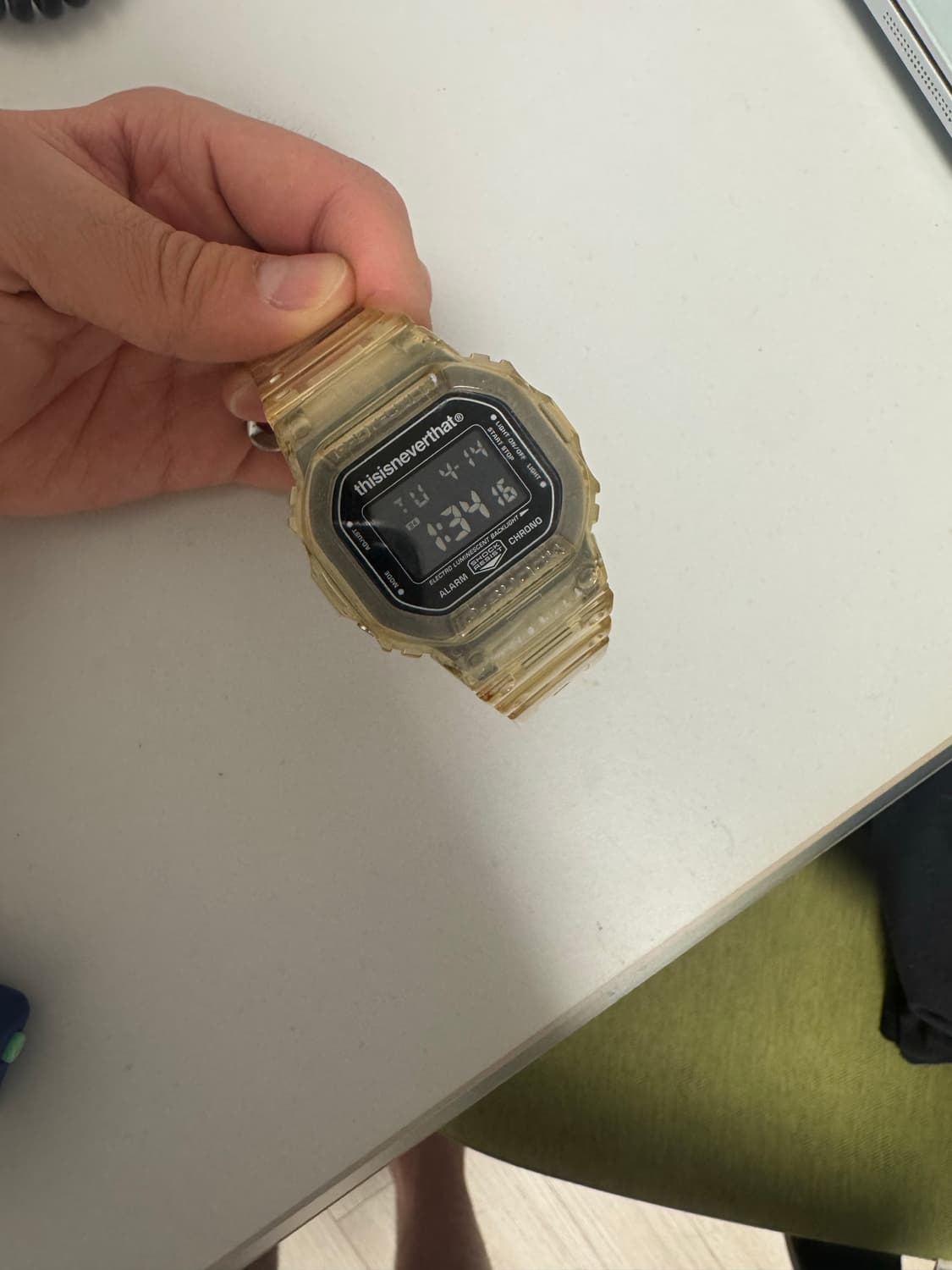 카시오x디네댓 콜라보 한정판 시계 상품이미지2