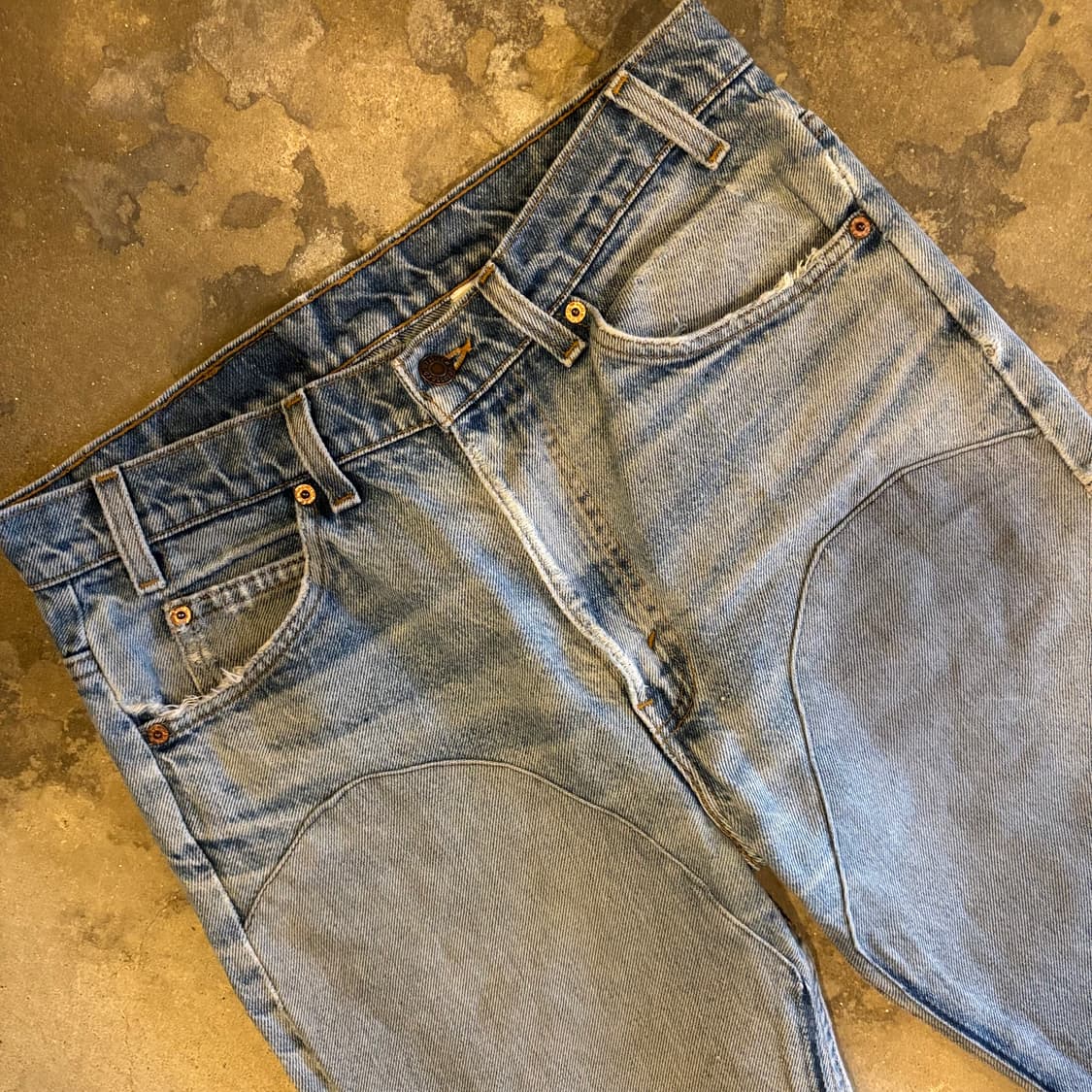 90년대 미국 리바이스 517 부츠컷 리페어 상품이미지5