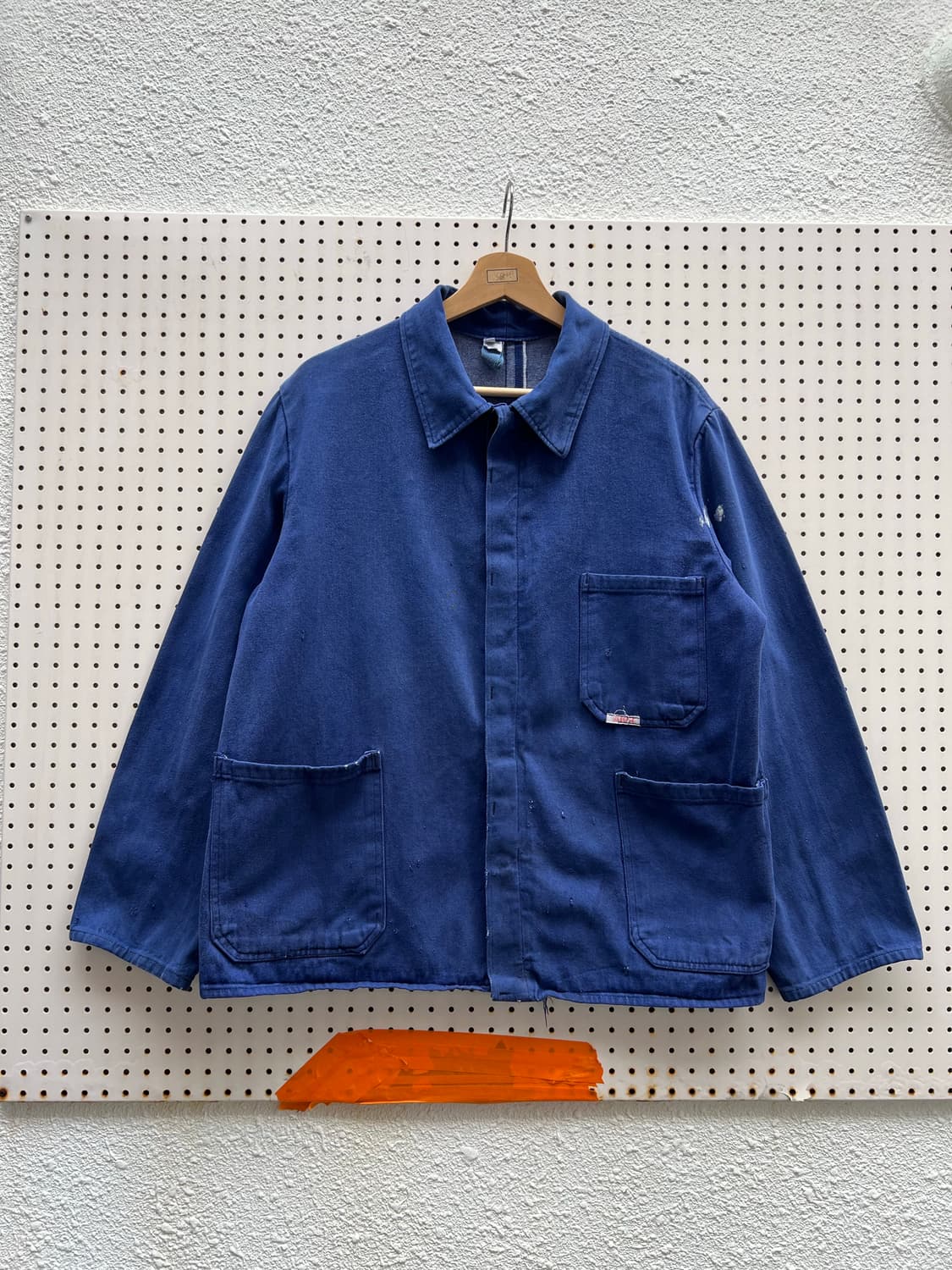 OLD VINTAGE AWK DENIM FRENCH 빈티지프렌치워크자켓 상품이미지1