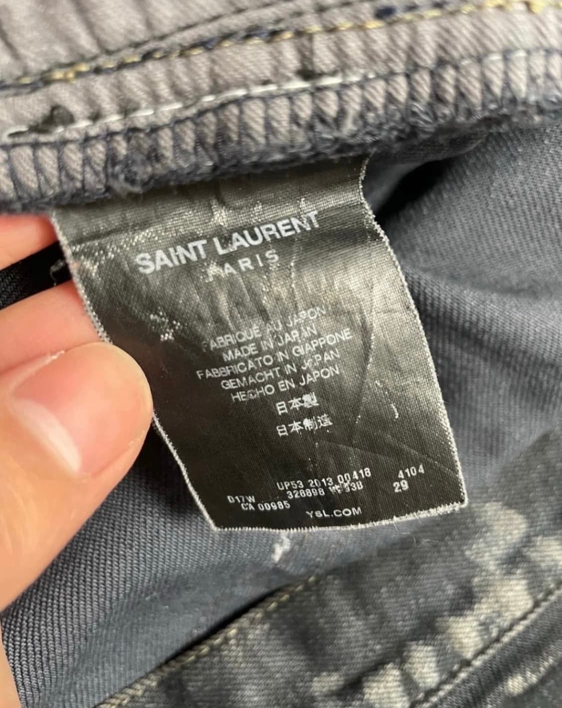 생로랑 13fw 더티 오일진 29 상품이미지2