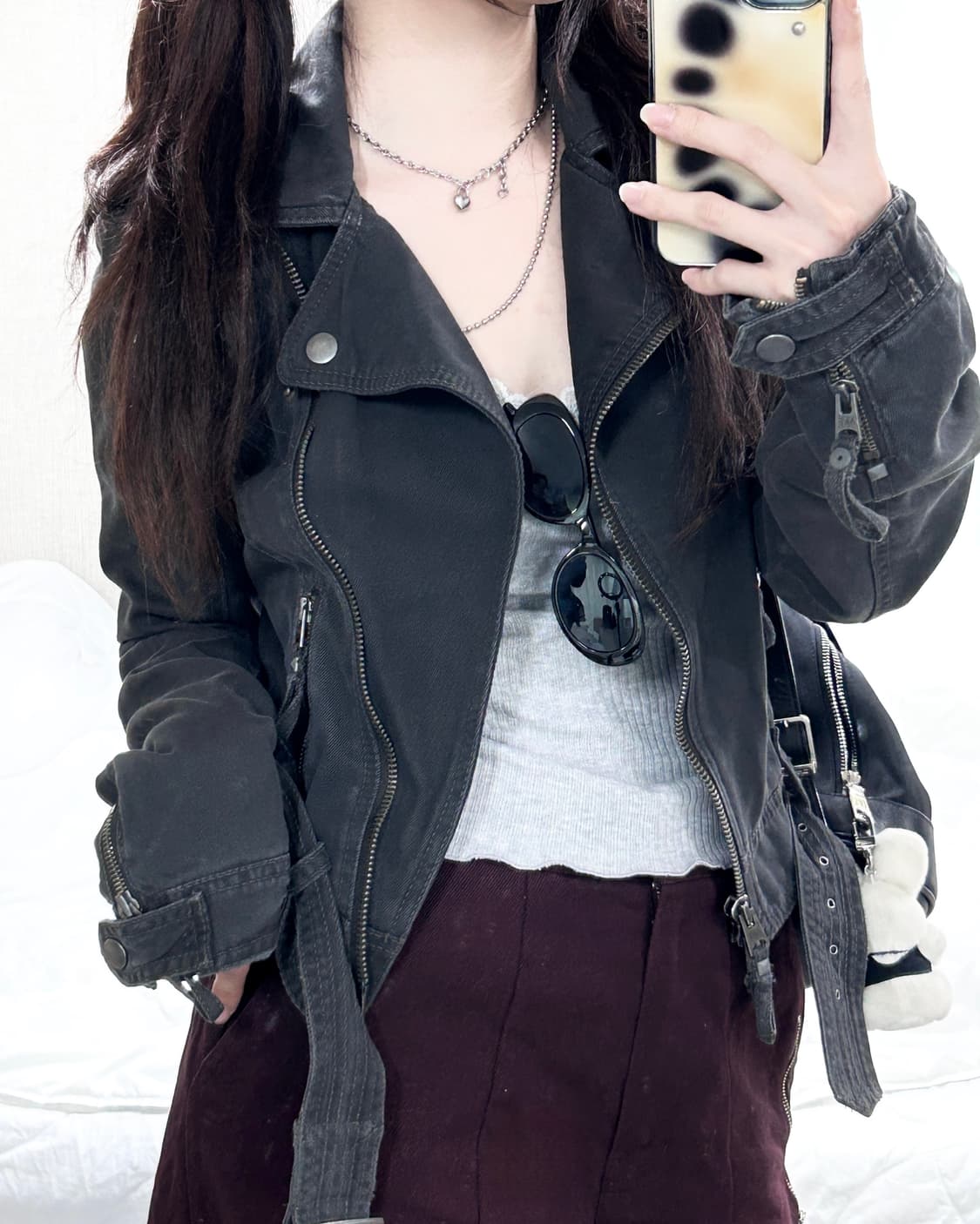 아베크롬비 순록 투웨이 라이더자켓 상품이미지5