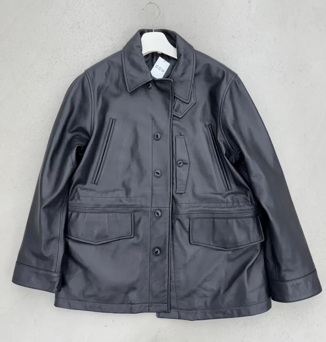 CCU 레더 양가죽 자켓 (새상품) 상품이미지1