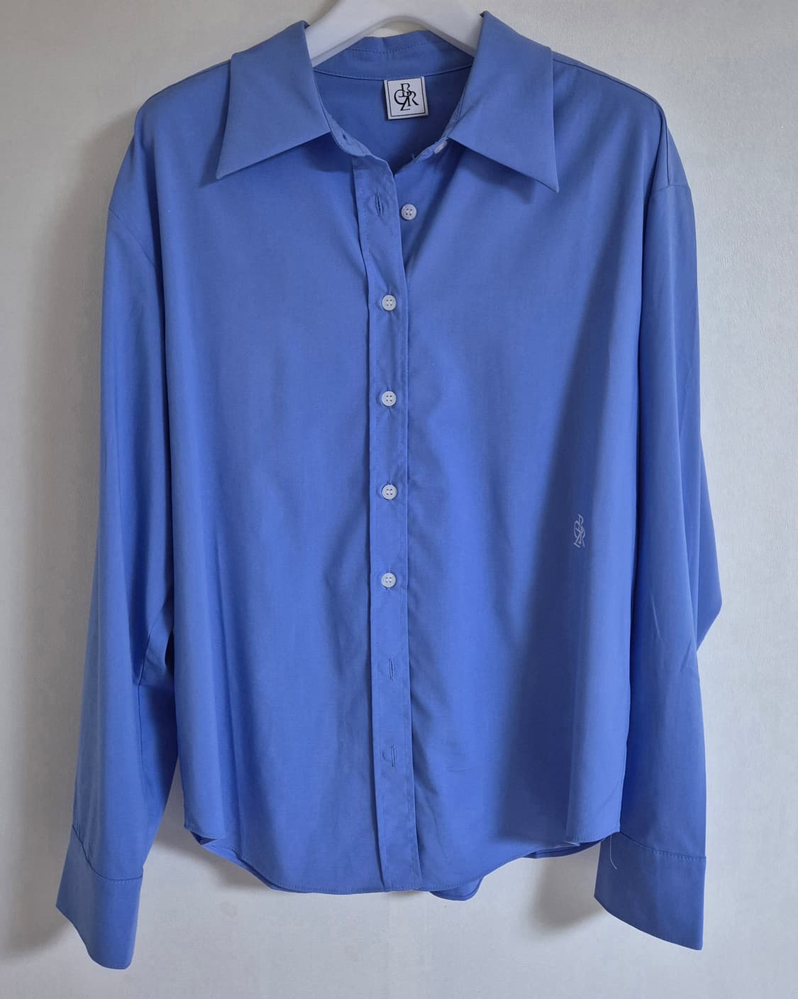 시티브리즈 링클프리 셔츠 블루(S 사이즈) 상품이미지2