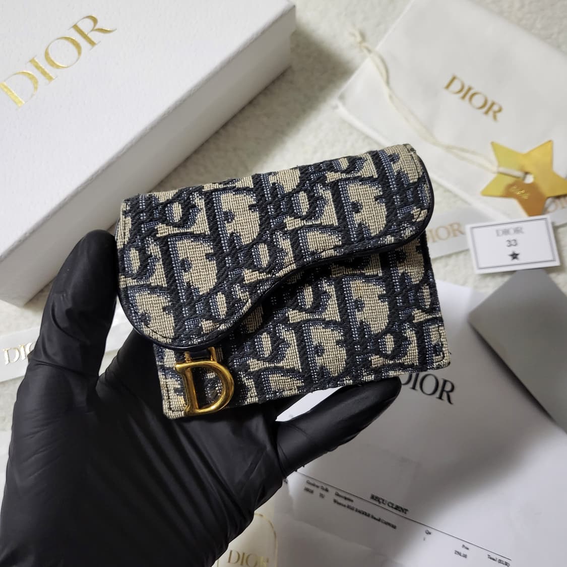 [새상품급/풀구성] 디올 오블리크 새들 카드지갑  상품이미지2